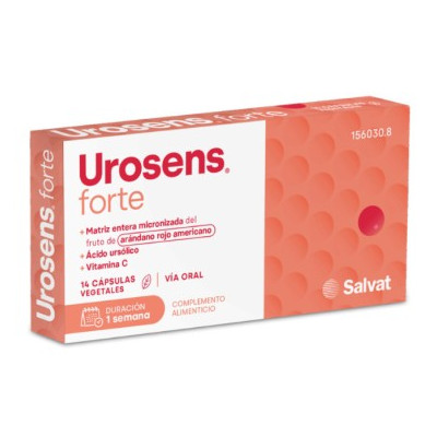 UROSENS FORTE 120 MG 14 CAPS