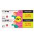 FLUOR KIN PASTA INFANTIL FRESA 2X75+25ML.