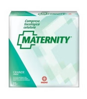 INDAS MATERNITY 25U COMPRESA TOCOLOGICA CELULOSA
