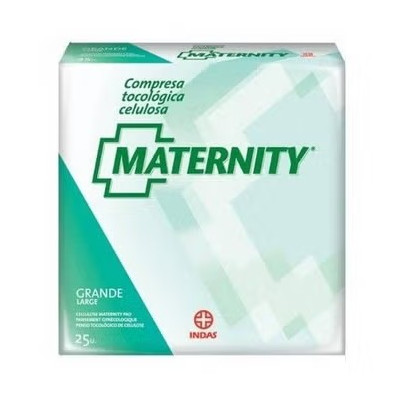 INDAS MATERNITY 25U COMPRESA TOCOLOGICA CELULOSA