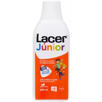 LACER JUNIOR FRESA 500 ML COLUTORIO