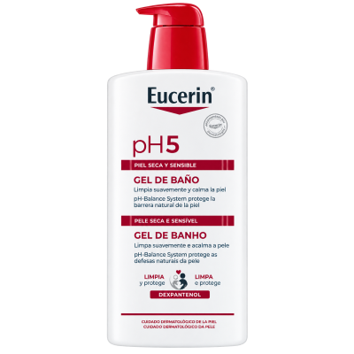 EUCERIN GEL BAÑO 1 L