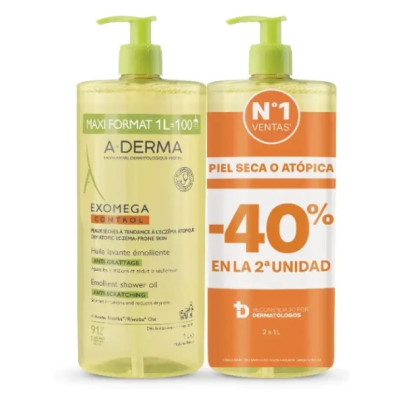 ADERMA EXOMEGA ACEITE 1L -40%2ªU DUPLO
