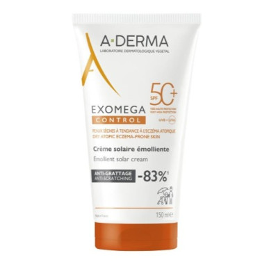ADERMA EXOMEGA IP50+ 150ML CREMA SOLAR