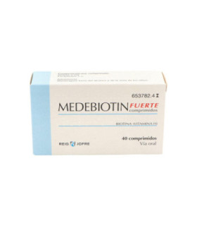 MEDEBIOTIN FUERTE 5 mg 40 COMPRIMIDOS
