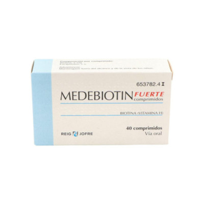 MEDEBIOTIN FUERTE 5 mg 40 COMPRIMIDOS