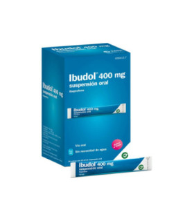 IBUDOL 400 mg 20 SOBRES SUSPENSION ORAL 10 ml