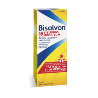 BISOLVON ANTITUSIVO COMPOSITUM 3 mg/ml + 1,5 mg/