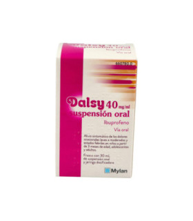 DALSY 40 mg/ml SUSPENSION ORAL 1 FRASCO 30 ml