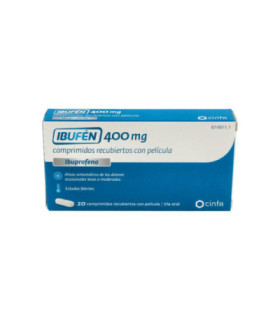 IBUFEN 400 mg 20 COMPRIMIDOS RECUBIERTOS