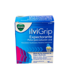 ILVIGRIP EXPECTORANTE 10 SOBRES POLVO PARA SOLUC