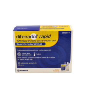 DIFENADOL RAPID EFG 400 mg 20 SOBRES GRANULADO P