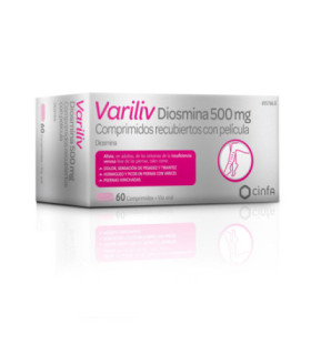 VARILIV DIOSMINA 500 mg 60 COMPRIMIDOS RECUBIERT