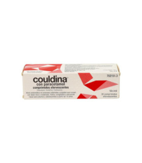 COULDINA CON PARACETAMOL 650 mg/4 mg/10 mg 20 CO