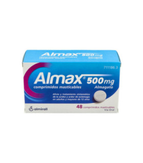 ALMAX 500 mg 48 COMPRIMIDOS MASTICABLES