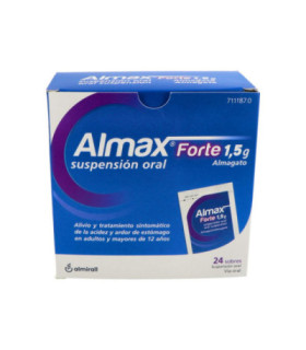 ALMAX FORTE 1,5 g 24 SOBRES SUSPENSION ORAL