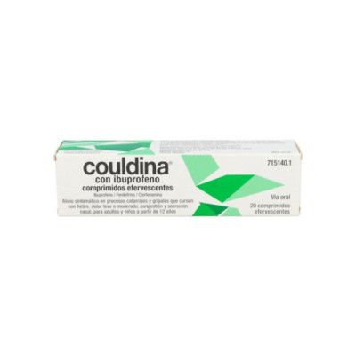 COULDINA CON IBUPROFENO 400 mg/2 mg/7,5 mg 20 CO