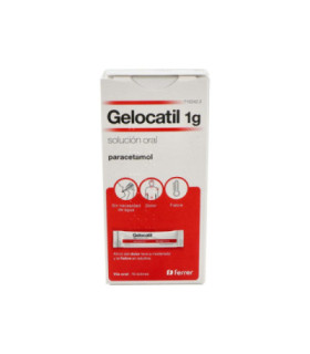 GELOCATIL 1 g 10 SOBRES SOLUCION ORAL