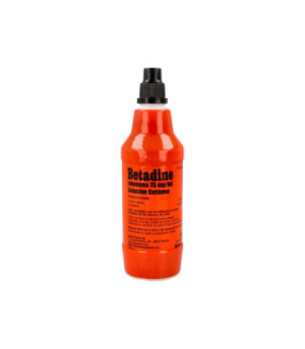 BETADINE JABONOSO 75 mg/ml SOLUCION CUTANEA 1 FR