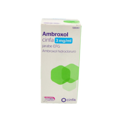 AMBROXOL CINFA EFG 3 mg/ml JARABE 1 FRASCO 200 m