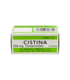CISTINA 250 mg 40 COMPRIMIDOS