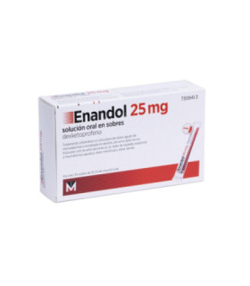 ENANDOL 25 mg 10 SOBRES SOLUCION ORAL 10 ml