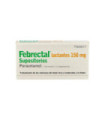 FEBRECTAL LACTANTES 150 mg 6 SUPOSITORIOS