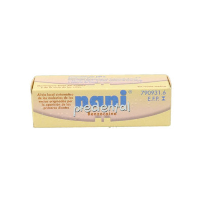 NANI PREDENTAL 50 mg/g GEL GINGIVAL 1 TUBO 10 ml