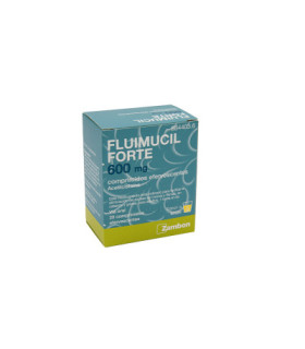 FLUIMUCIL FORTE 600 mg 20 COMPRIMIDOS EFERVESCEN