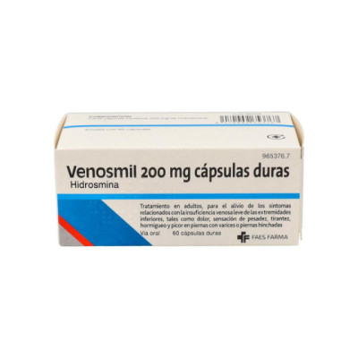 VENOSMIL 200 mg 60 CAPSULAS