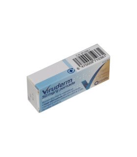 VIRUDERM 50 mg/g POMADA 1 TUBO 2 g