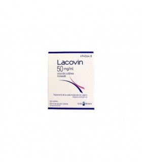LACOVIN 50 mg/ml SOLUCION CUTANEA 4 FRASCOS 60 m